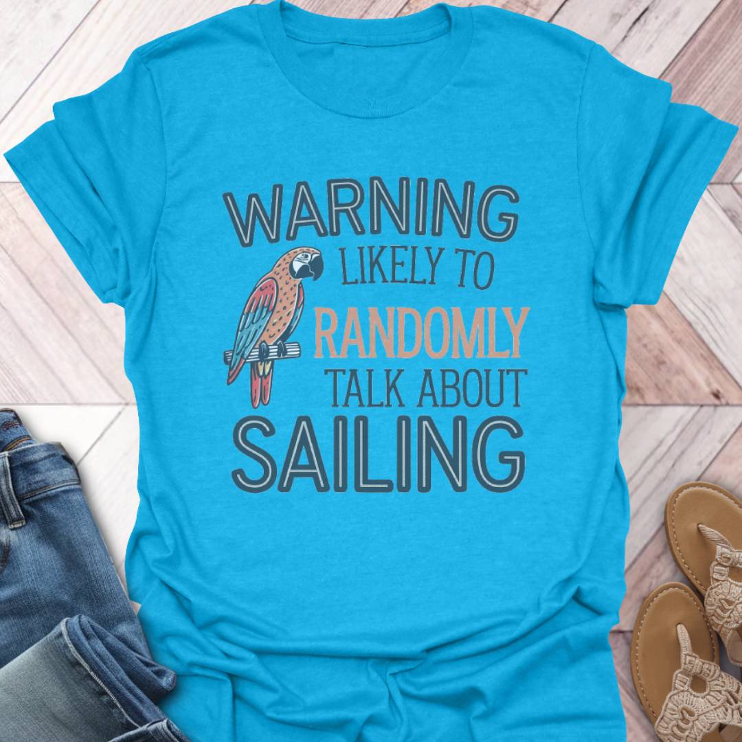 Random Sailing Parrot T-Shirt