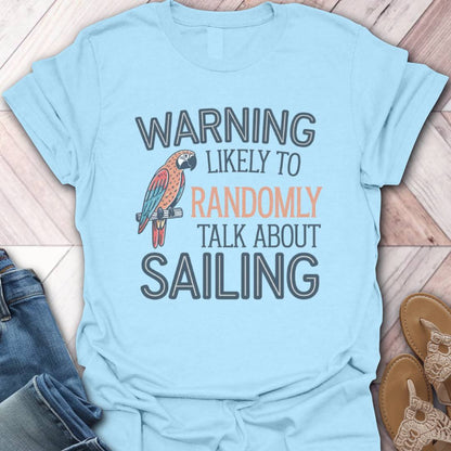 Random Sailing Parrot T-Shirt