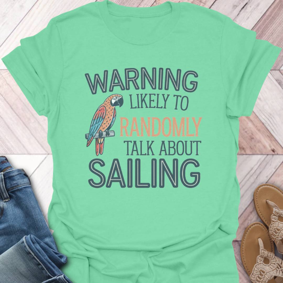 Random Sailing Parrot T-Shirt