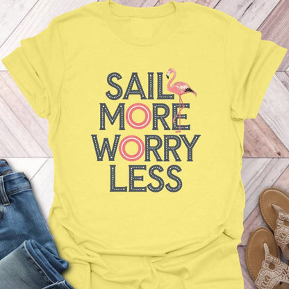 Sail More Flamingo T-Shirt