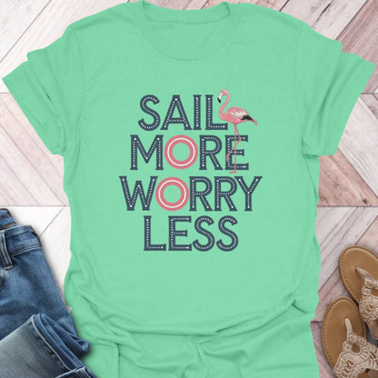 Sail More Flamingo T-Shirt