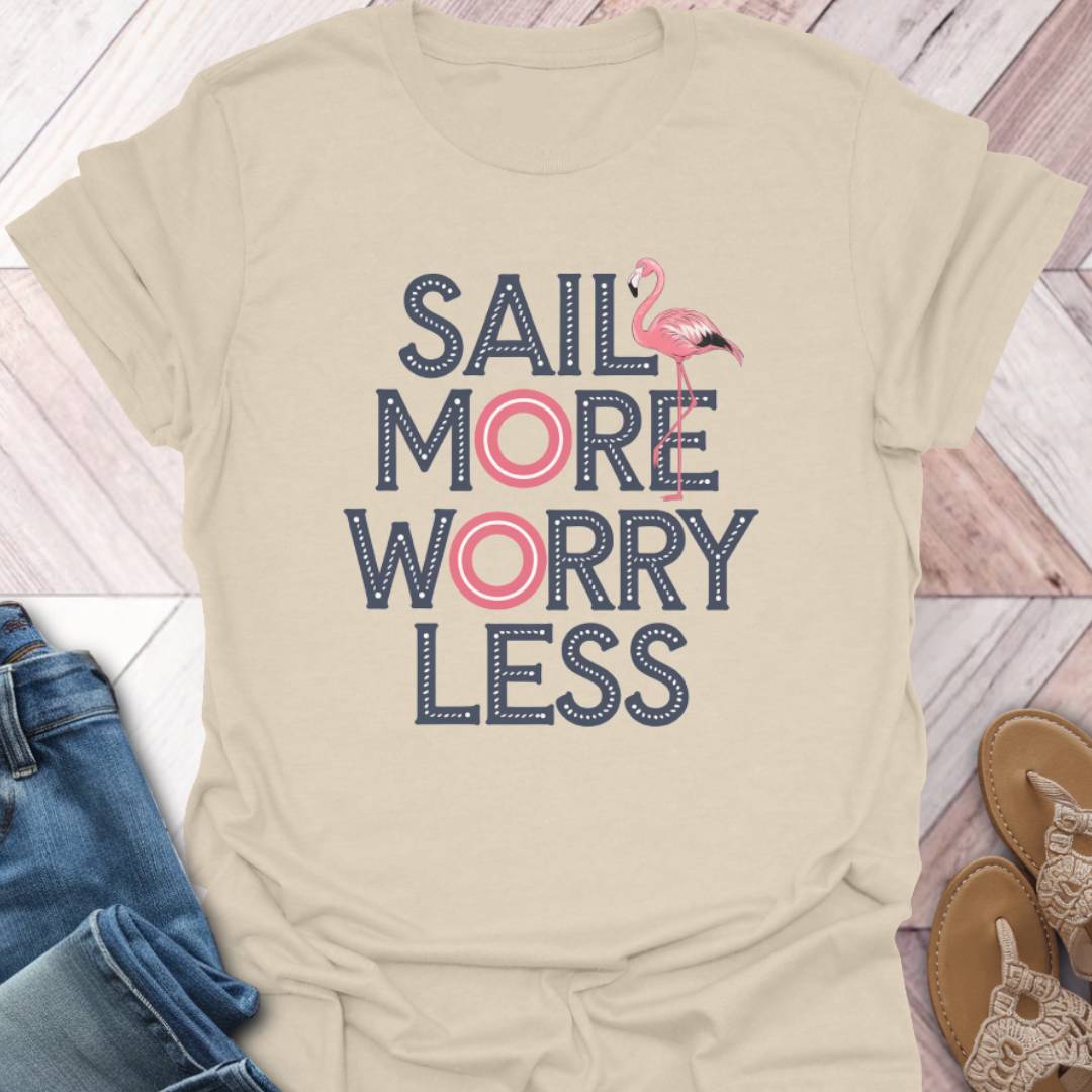 Sail More Flamingo T-Shirt