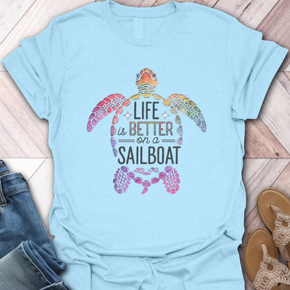 Sailing Life Turtle T-Shirt