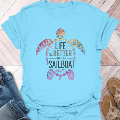 Sailing Life Turtle T-Shirt