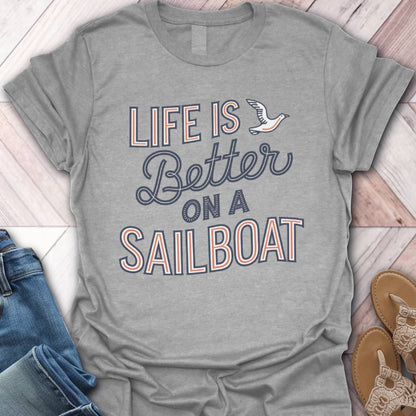 Sailing Life Seagull T-Shirt