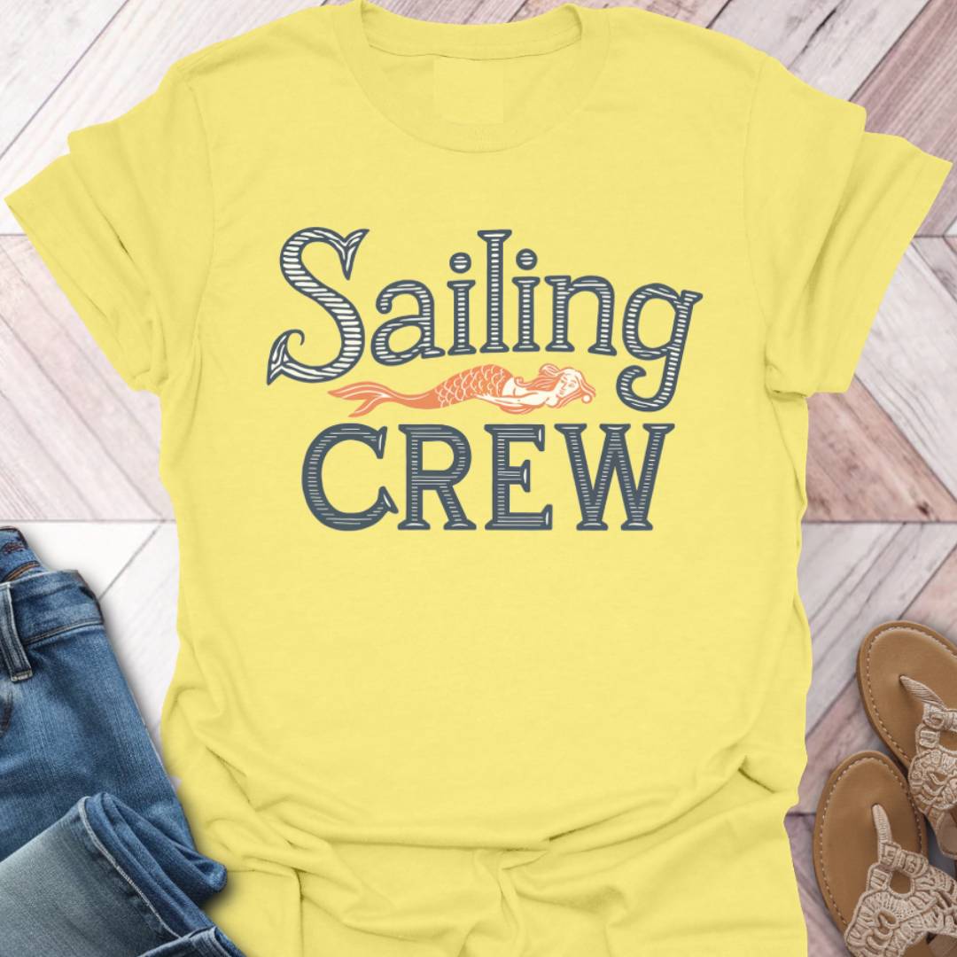 Sailing Crew Mermaid T-Shirt