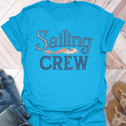 Sailing Crew Mermaid T-Shirt