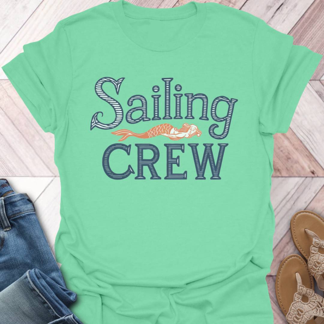 Sailing Crew Mermaid T-Shirt