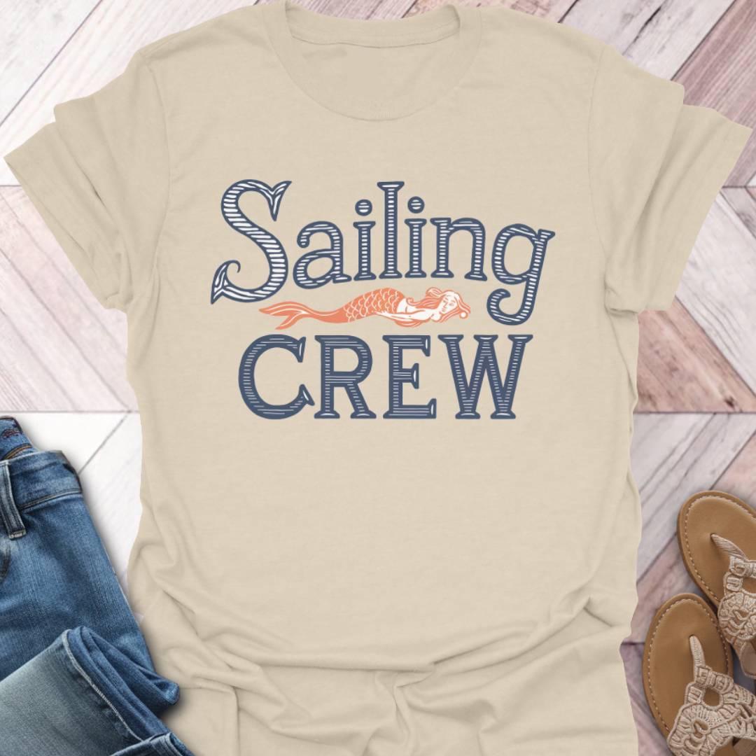 Sailing Crew Mermaid T-Shirt