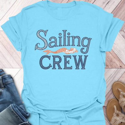 Sailing Crew Mermaid T-Shirt