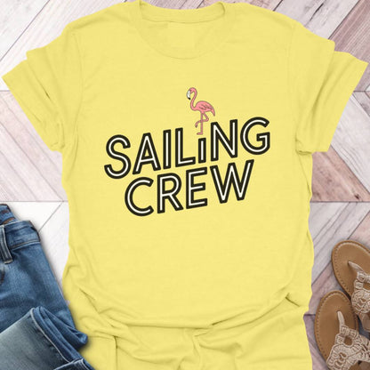 Sailing Crew Flamingo T-Shirt