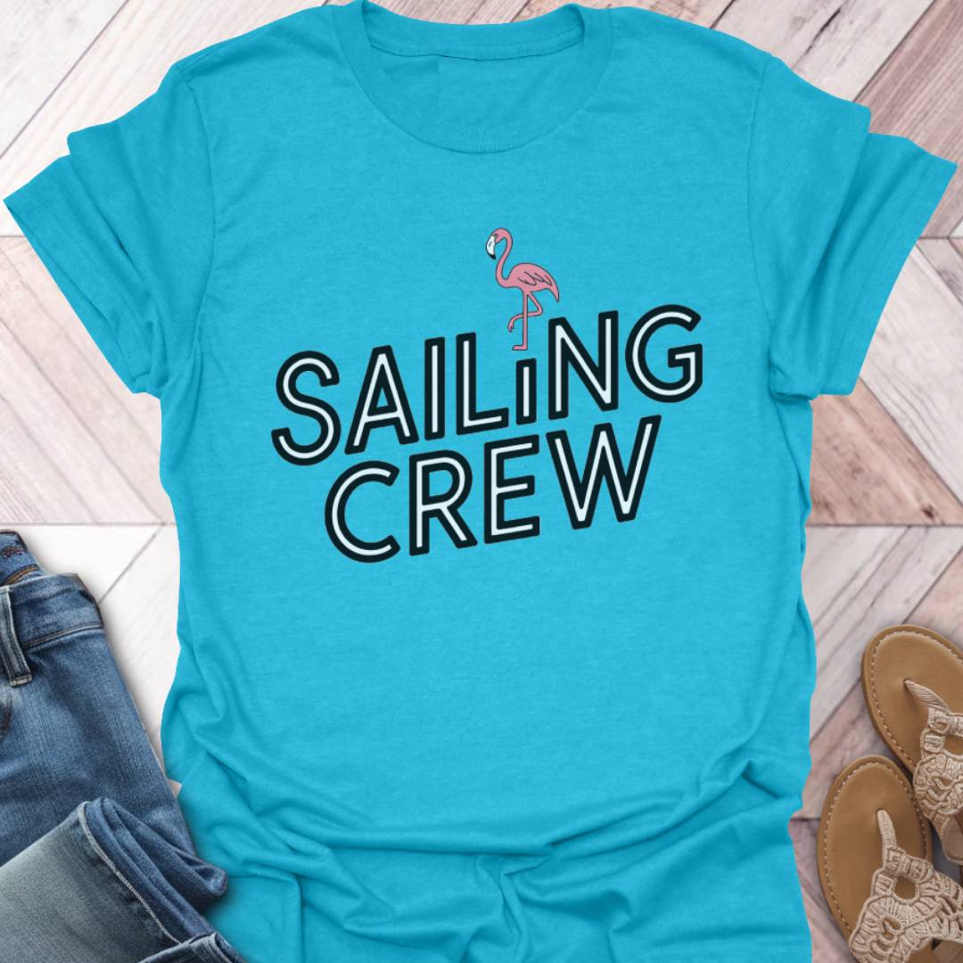 Sailing Crew Flamingo T-Shirt