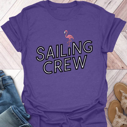 Sailing Crew Flamingo T-Shirt