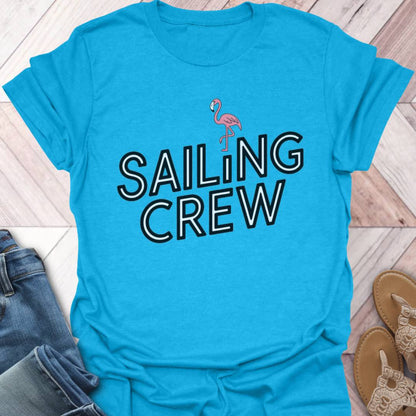 Sailing Crew Flamingo T-Shirt