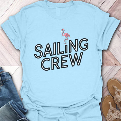 Sailing Crew Flamingo T-Shirt