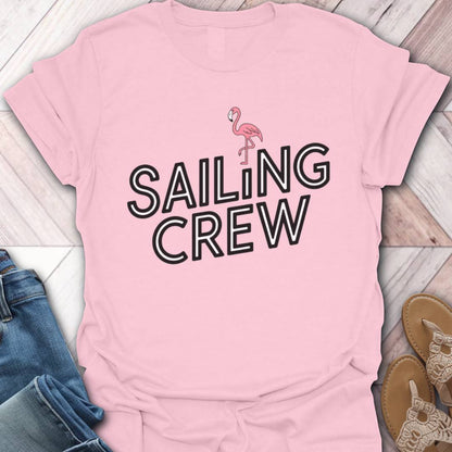 Sailing Crew Flamingo T-Shirt
