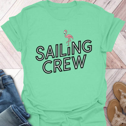 Sailing Crew Flamingo T-Shirt