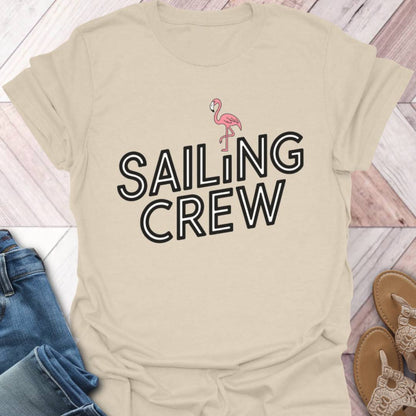 Sailing Crew Flamingo T-Shirt
