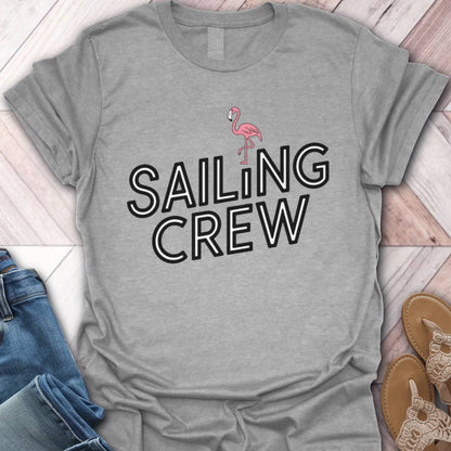 Sailing Crew Flamingo T-Shirt