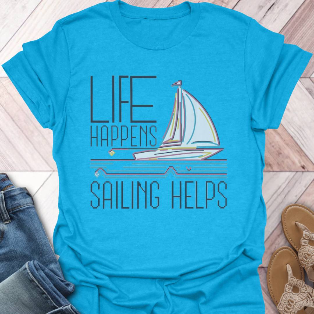 Sailboat Helps T-Shirt