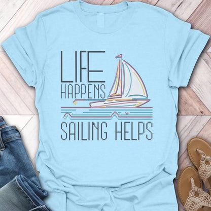 Sailboat Helps T-Shirt