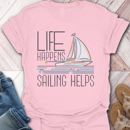 Sailboat Helps T-Shirt