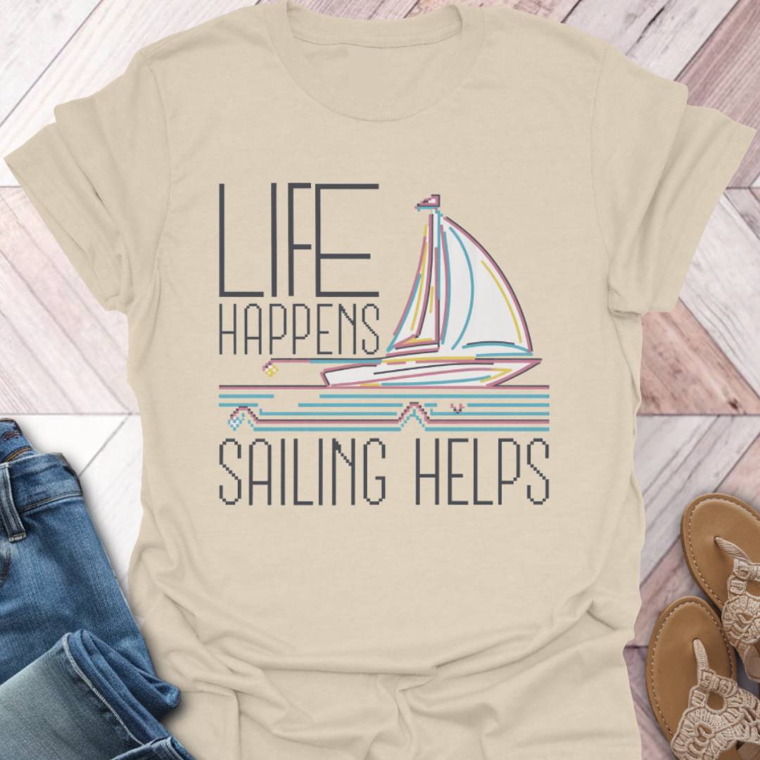 Sailboat Helps T-Shirt