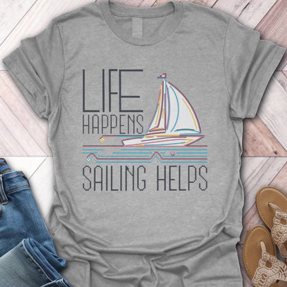 Sailboat Helps T-Shirt