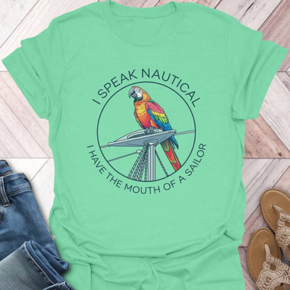 Sailors Mouth Parrot T-Shirt