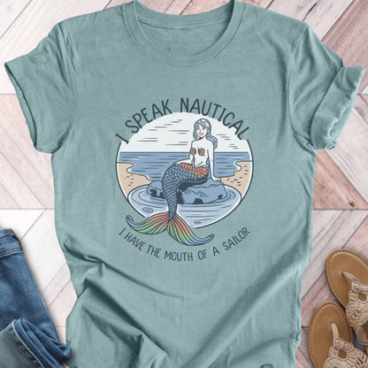 Nautical Speak Mermaid T-Shirt