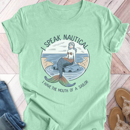Nautical Speak Mermaid T-Shirt