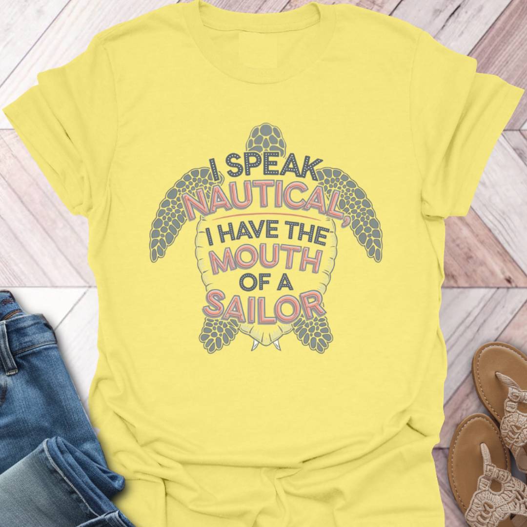 Sailors Mouth Turtle T-Shirt