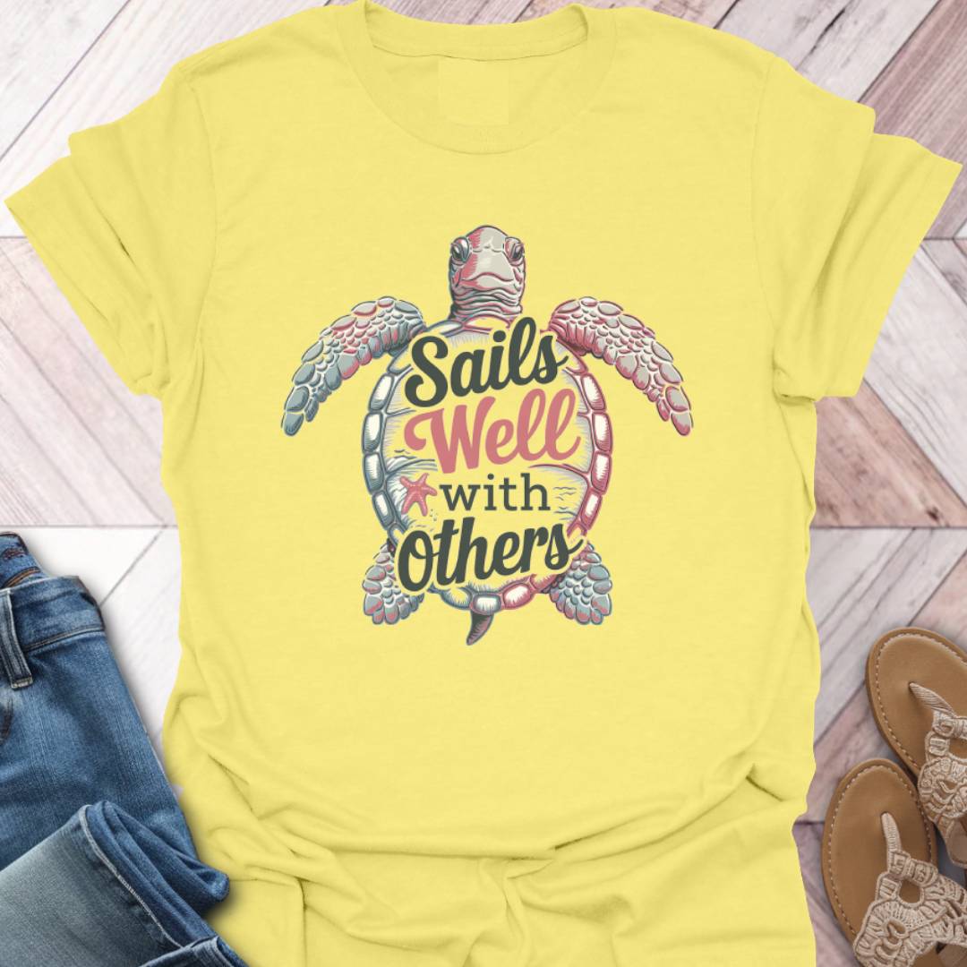 Sails Well Turtle T-Shirt