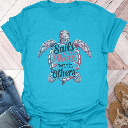 Sails Well Turtle T-Shirt