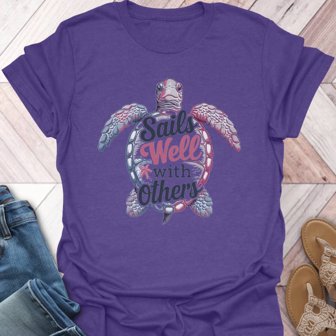 Sails Well Turtle T-Shirt