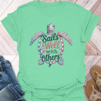 Sails Well Turtle T-Shirt