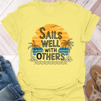 Sails Well Sunset T-Shirt