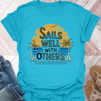Sails Well Sunset T-Shirt