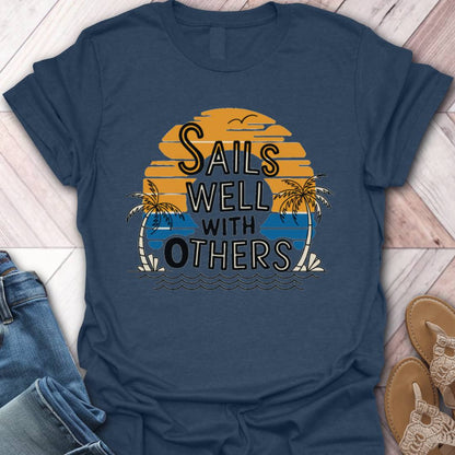 Sails Well Sunset T-Shirt
