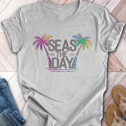 Seas The Day Coastal T-Shirt