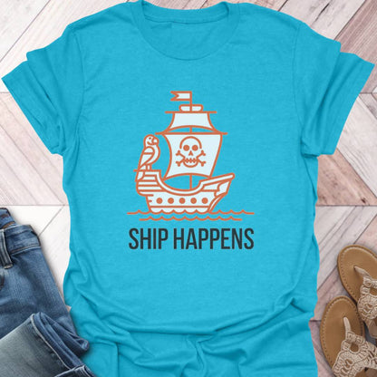 Ship Happens Parrot T-Shirt