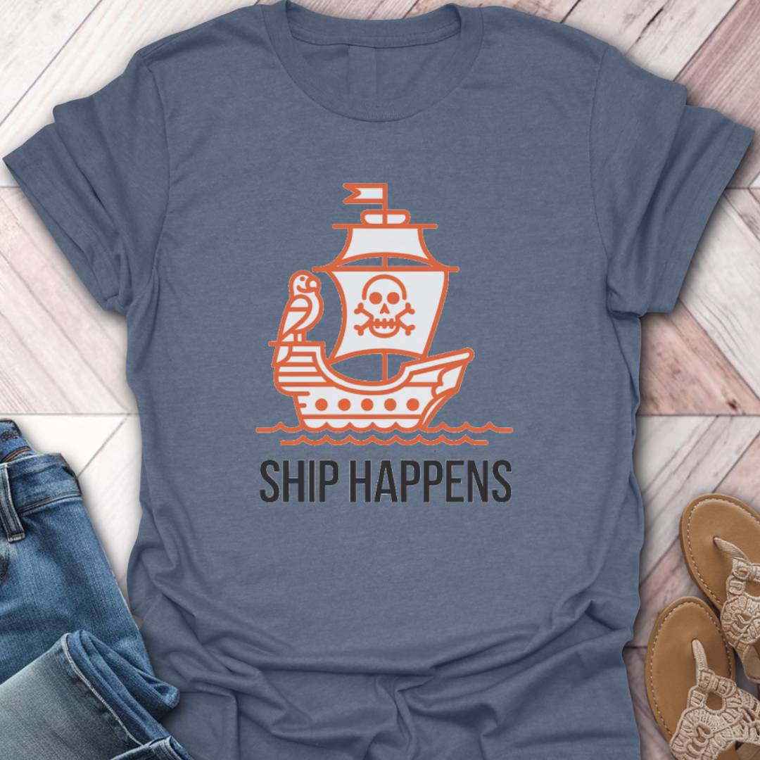 Ship Happens Parrot T-Shirt