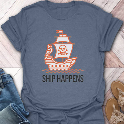 Ship Happens Parrot T-Shirt