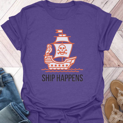Ship Happens Parrot T-Shirt