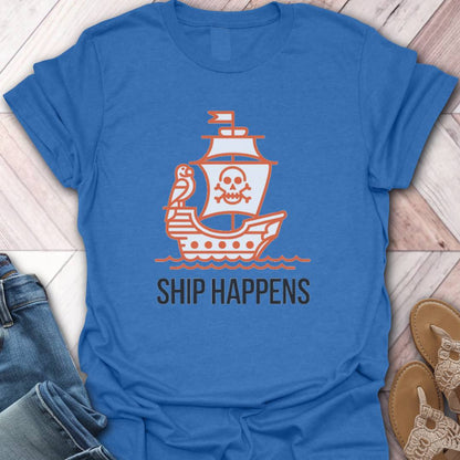 Ship Happens Parrot T-Shirt