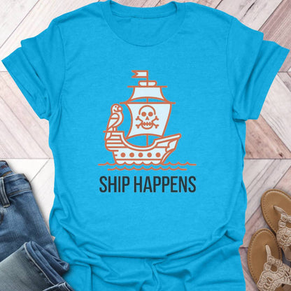Ship Happens Parrot T-Shirt