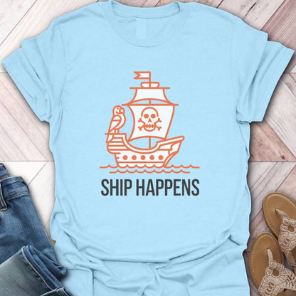 Ship Happens Parrot T-Shirt