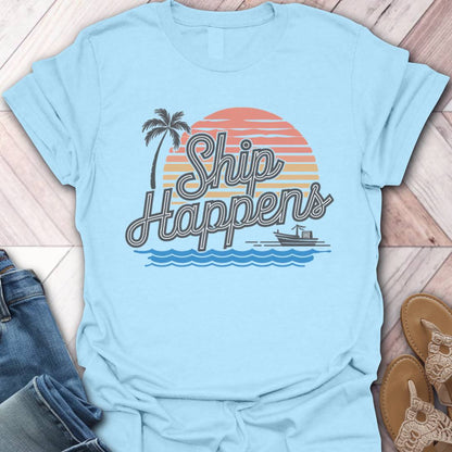 Ship Happens Sunset T-Shirt
