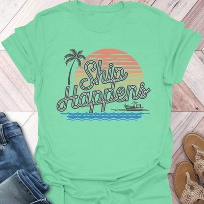 Ship Happens Sunset T-Shirt