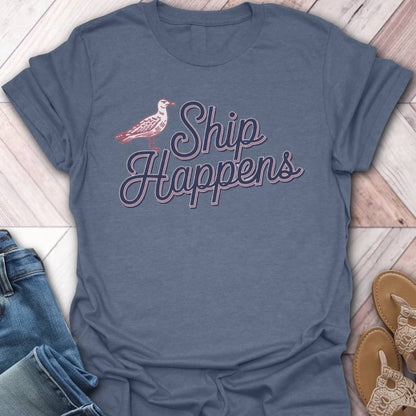 Ship Happens Seagull T-Shirt